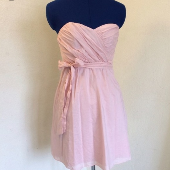 EXPRESS BLUSH STRAPLESS DRESS - Picture 5 of 5